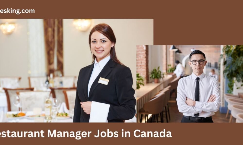 Restaurant Manager Jobs in Canada